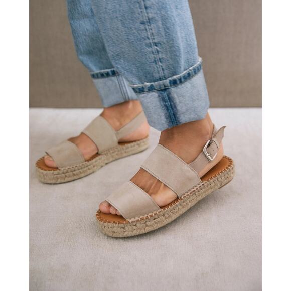 Sorrento Sandal- Biege - Picture 1 of 1